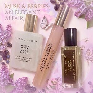 Sand + Fog Curated Scent Persona Set - Musk & Berries : An Elegant Affair